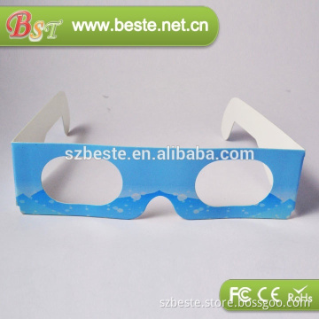 paper spectrum separated 3d glasses, promotional 3d glasses for 2D book